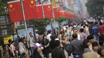 Street scene in Shanghai