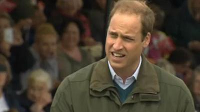 Prince William's speech