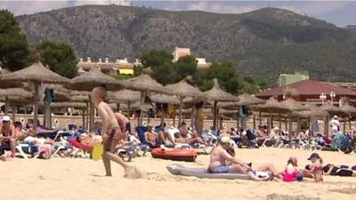 People on beach