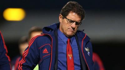 Russian manager Fabio Capello