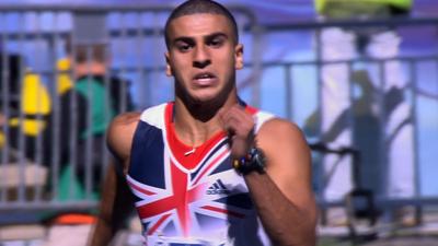 British sprinter Adam Gemili