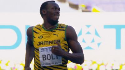 World and Olympic champion Usain Bolt