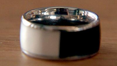 NFC-enabled ring