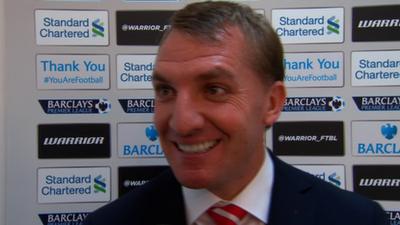 Liverpool manager Brendan Rodgers