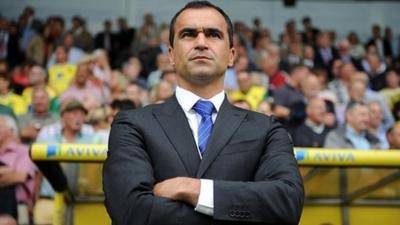 Everton boss Roberto Martinez