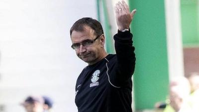 Hibernian manager Pat Fenlon