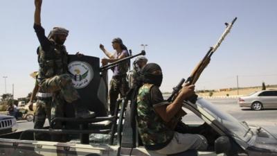 Members of "Free Men of Syria" brigade, operating under the Free Syrian Army