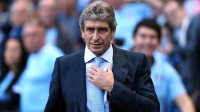 Man City boss Manuel Pellegrini