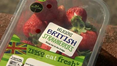 Tesco strawberries