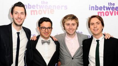 Blake Harrison, Simon Bird, James Buckley and Joe Thomas