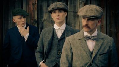 Joe Cole, Cillian Murphy and Paul Anderson star in Peaky Blinders