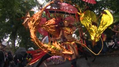 Leeds carnival dancer