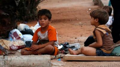 Refugee children in Lebanon