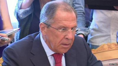 Russian Foreign Minister Sergei Lavrov