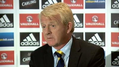 Scotland boss Gordon Strachan