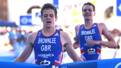 Jonathan and Alistair Brownlee