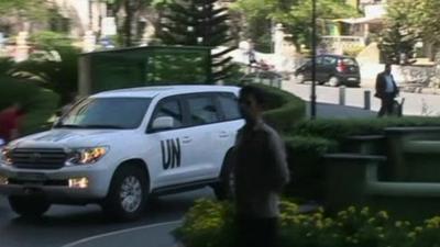 UN Inspectors in Syria