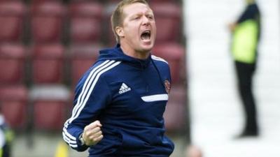 Heart of Midlothian manager Gary Locke