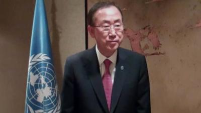 UN Secretary General Ban Ki-Moon