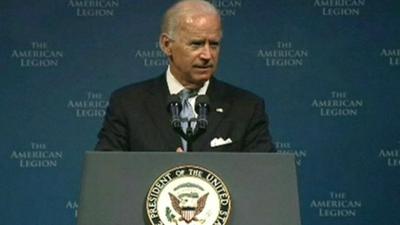 US Vice-President Joe Biden