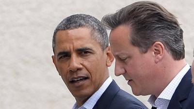 Barack Obama and David Cameron