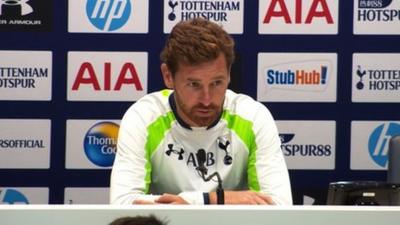 Tottenham boss Andre Villas-Boas