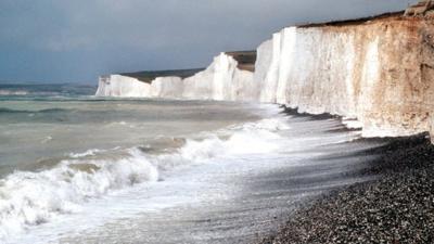 White cliffs of Dover