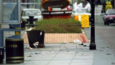 Warrington bombing aftermath