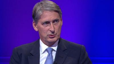 Defence Secretary Philip Hammond