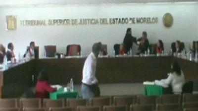 Judge punches fellow judge