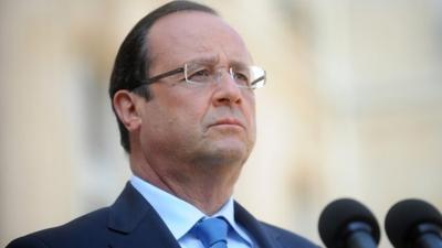 French President Francois Hollande