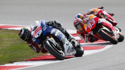 Jorge Lorenzo and Marc Marquez