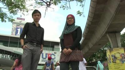 Two Malaysian students