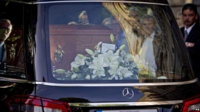 Coffin of Seamus Heaney