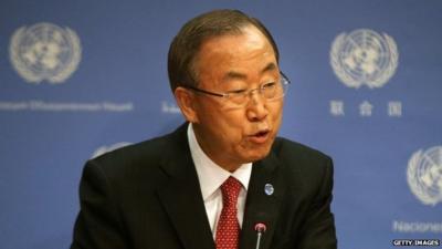 UN Secretary General Ban Ki-moon