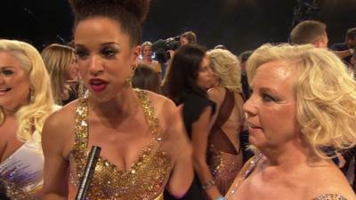 Coronation Street actress Natalie Gumede and Dragon's Den star Deborah Meaden