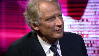 Former French prime minister Dominique de Villepin