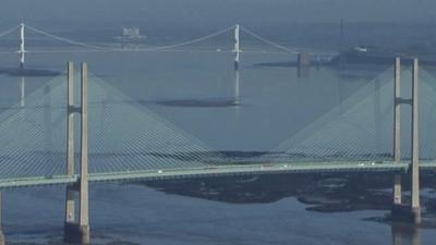 The Severn bridges