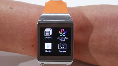 Smartwatch on wrist