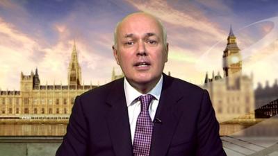 Work and Pensions Secretary Ian Duncan Smith