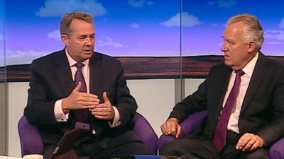 Liam Fox and Peter Hain