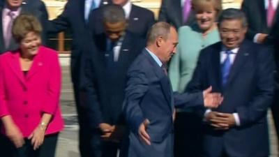 US President Barack Obama and Russian President Vladimir Putin