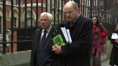 Lord Patten and Mark Thompson