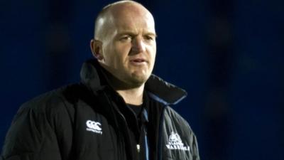 Glasgow Warriors head coach Gregor Townsend