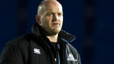 Glasgow Warriors head coach Gregor Townsend