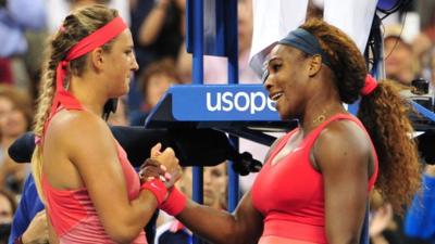 Victoria Azarenka and Serena Williams