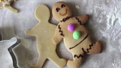 Gingerbread figures