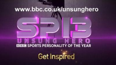 BBC Sports Unsung Hero nominations are open till 23:59 14 October 2013