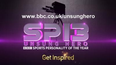 BBC Sports Unsung Hero nominations are open till 23:59 14 October 2013