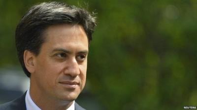 Labour leader Ed Miliband